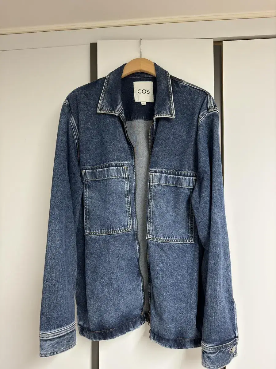 Course Denim Zip-up XL