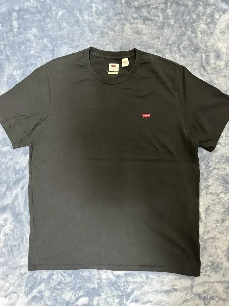 [L] Levi's Standard Mini Logo Vahn Tee Black