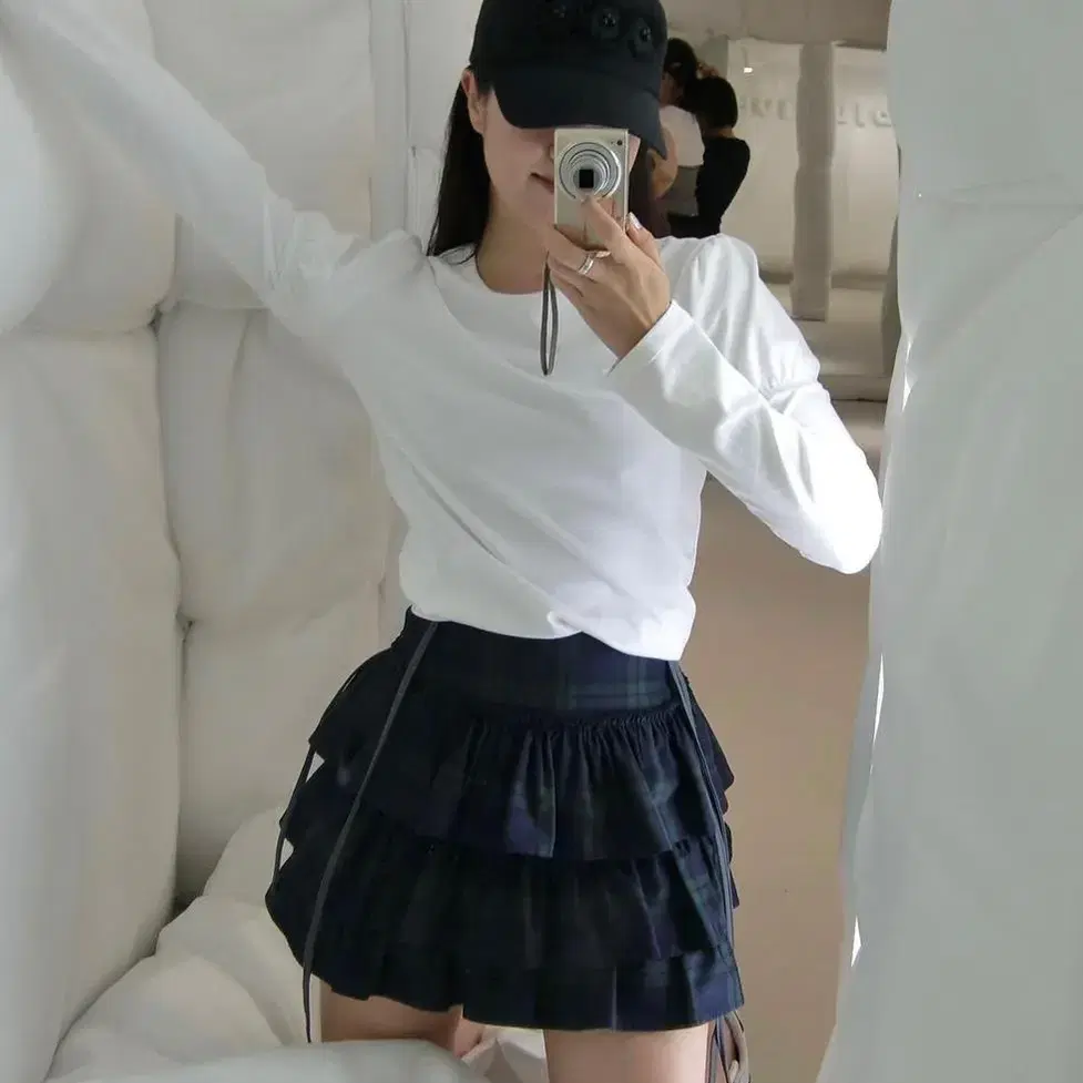 버뮬라 치마 Burmula ruffle mini skirt M