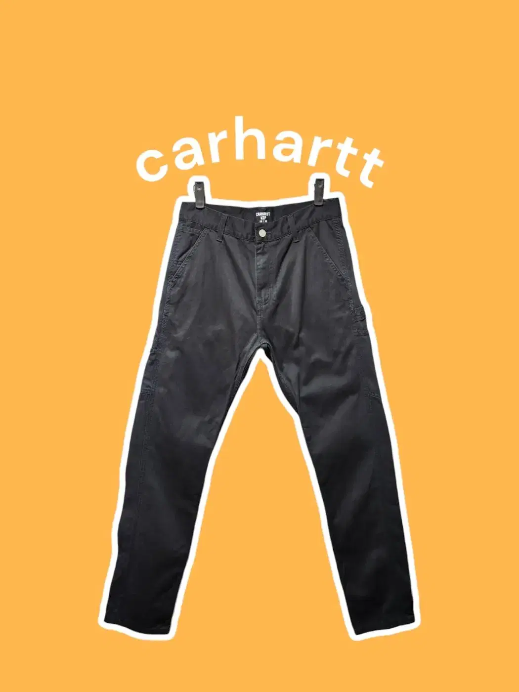 [28] carhartt 칼하트 Wip 카펜더 블랙진