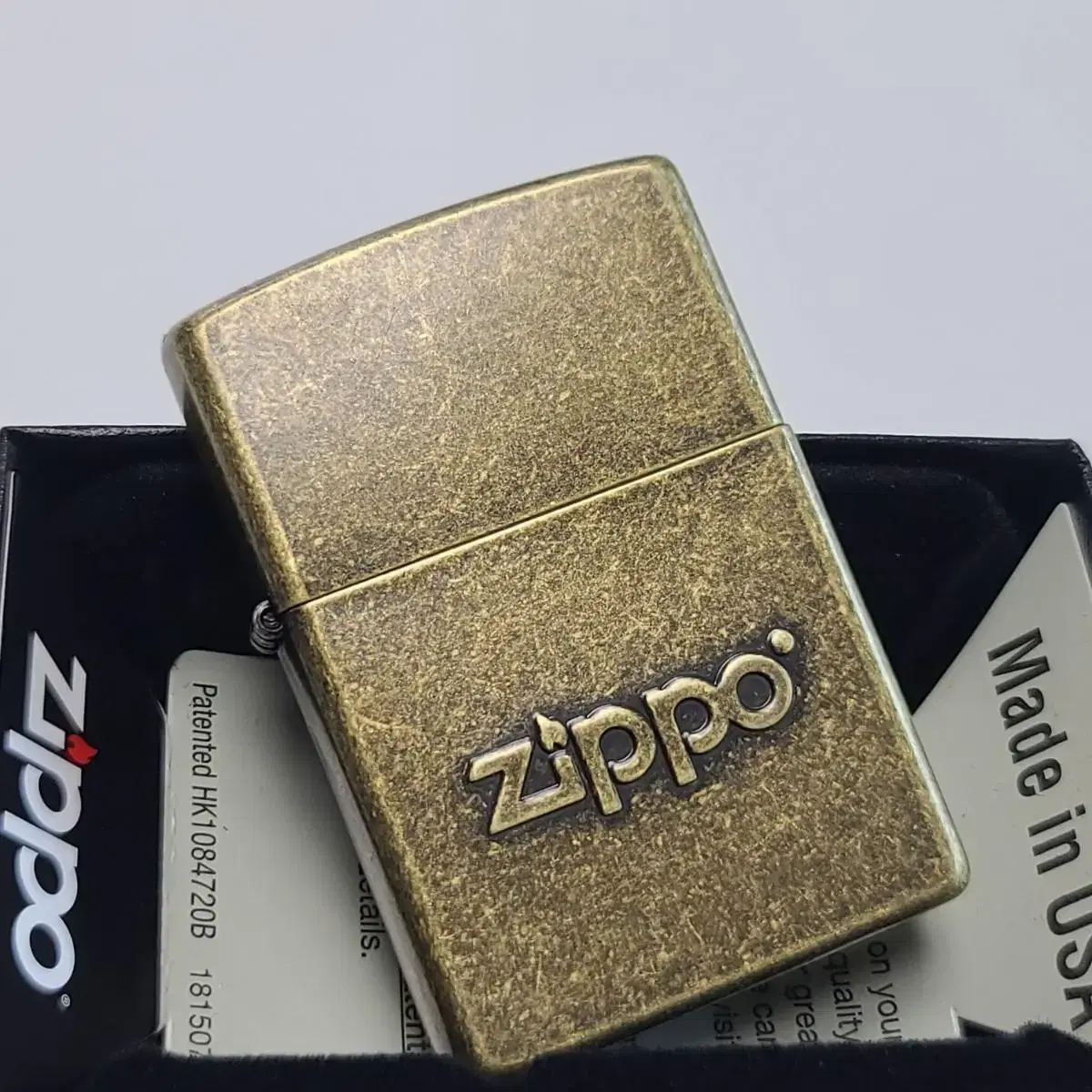 미개봉 정품 28994 ZIPPO STAMP BRASS 지포라이터