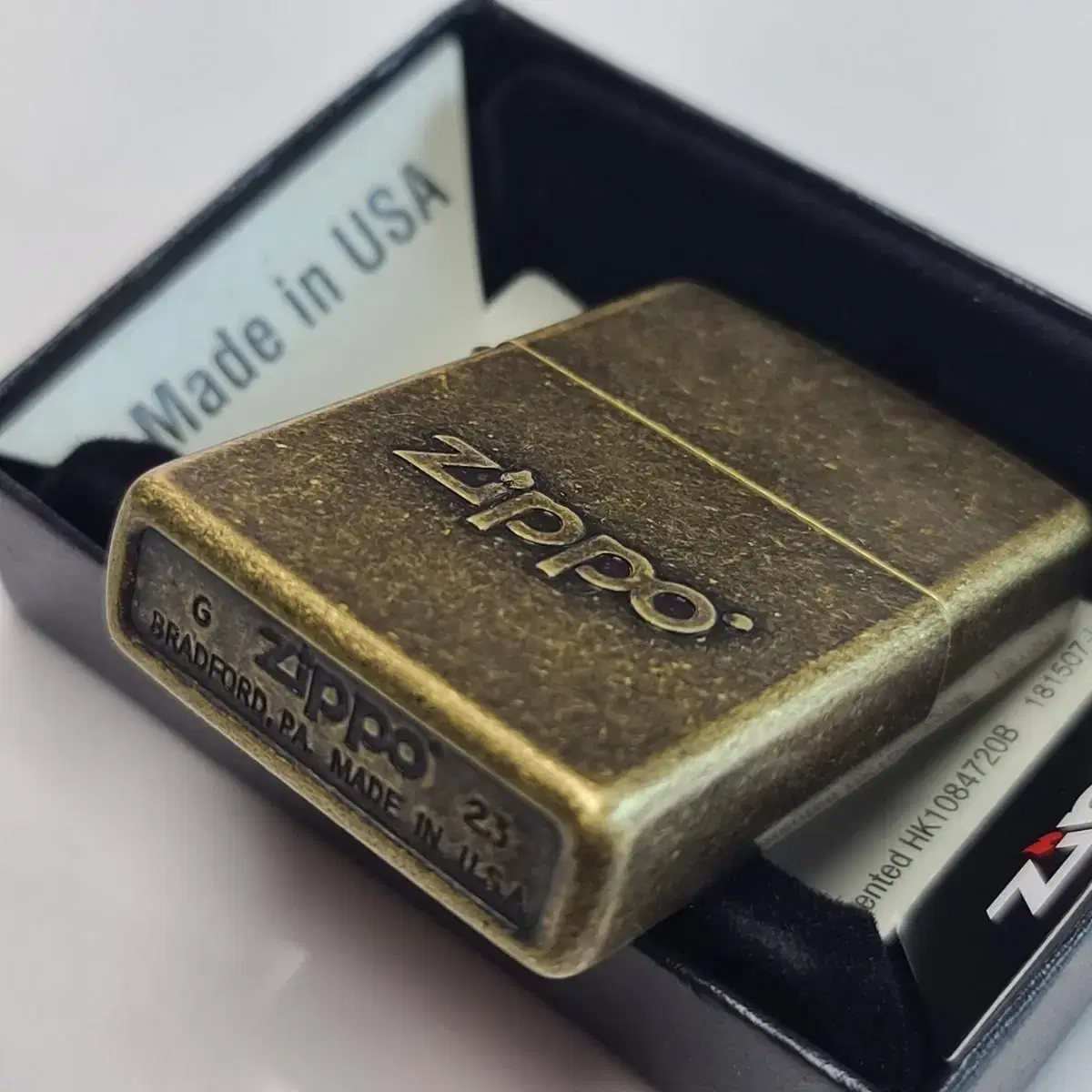 미개봉 정품 28994 ZIPPO STAMP BRASS 지포라이터