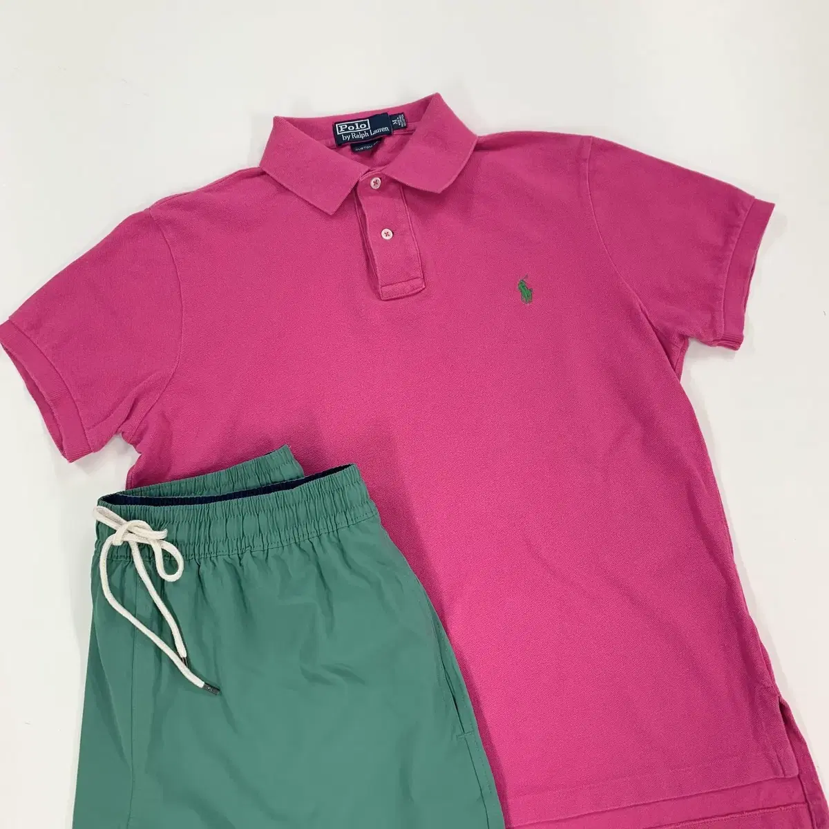 [L]Polo MagentaPink PK Short Sleeve T-shirt CK7157