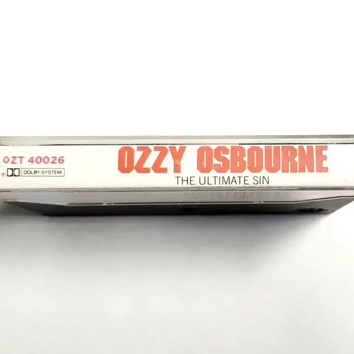 오지오스본 Ozzy Osbourne 카세트테이프