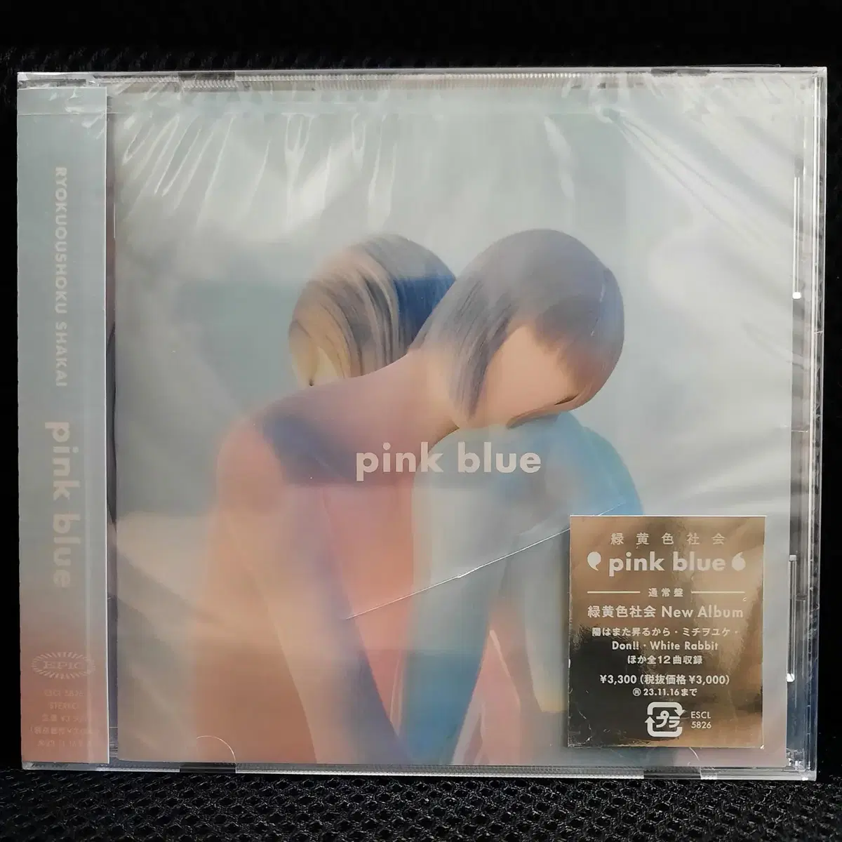 녹황색사회 pink blue CD 미개봉 신품