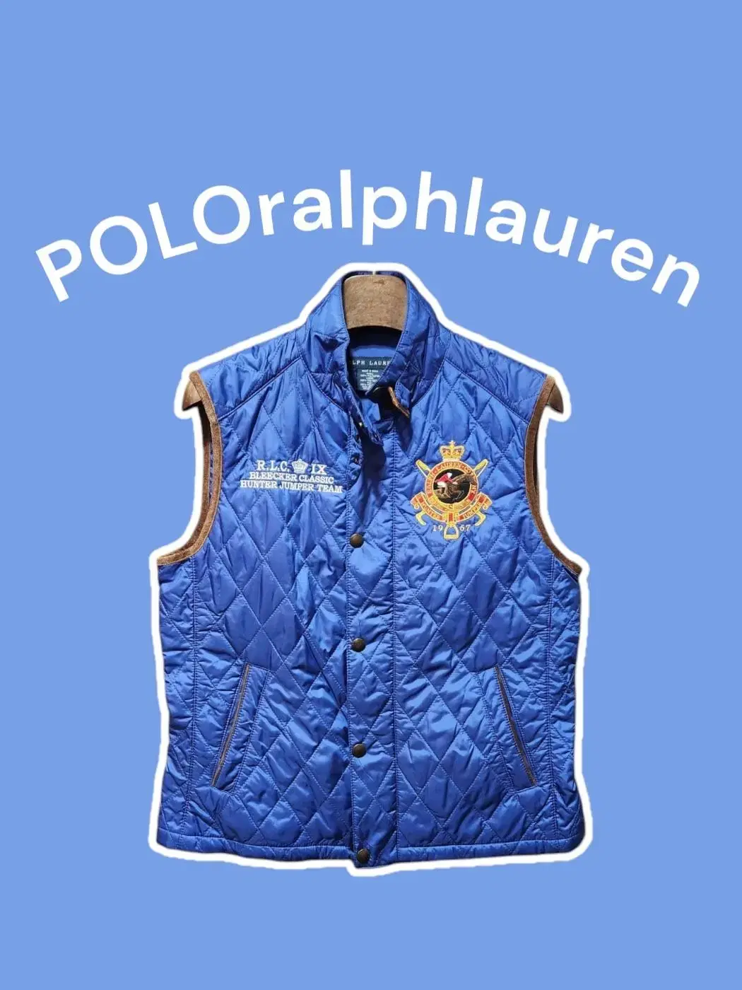 [M] POLOralphlauren 폴로랄프로렌 클래식 퀼팅조끼