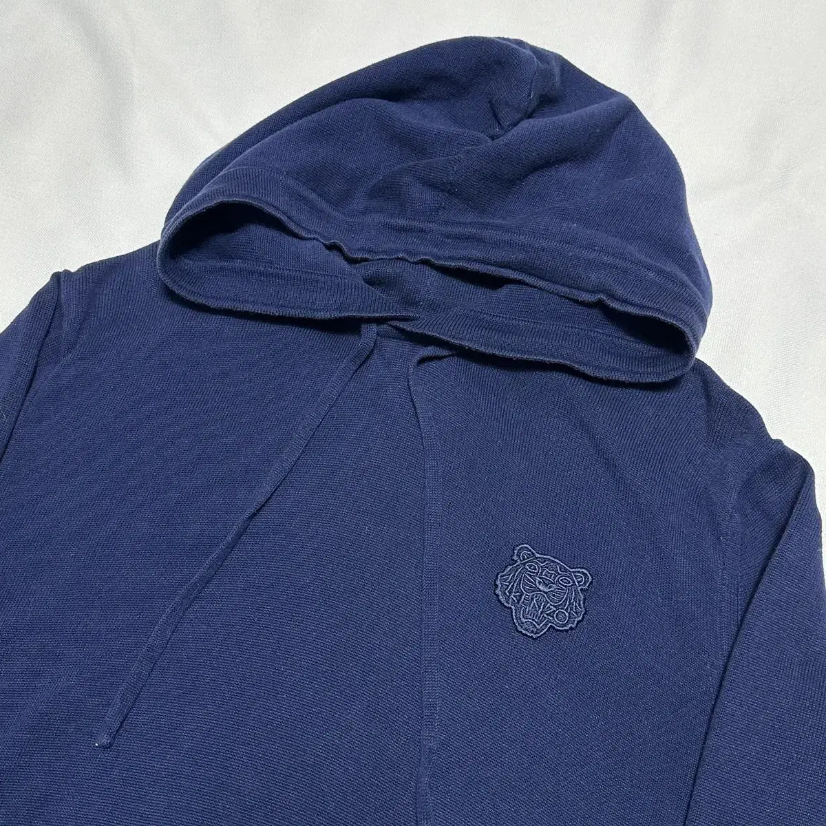 L Kenzo Tiger Logo Navy Hoodie