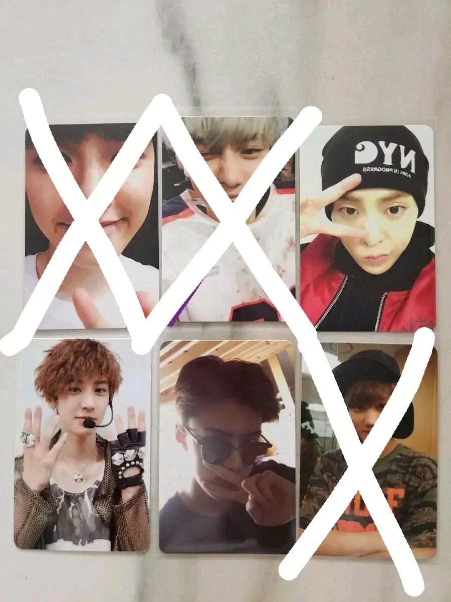 (Price reduction, disposal)Exo photocard 3000 won per unit