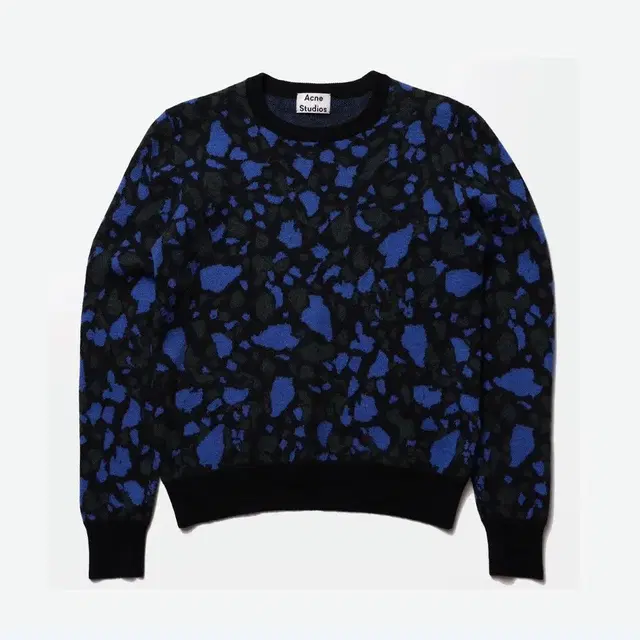 Acne Studios Leopard Pattern Wool Knit