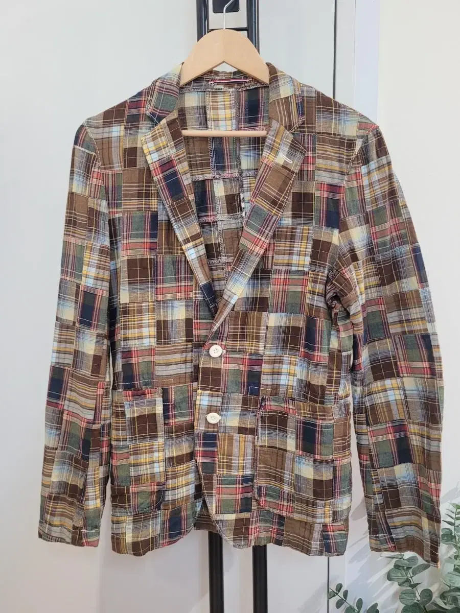 BeamsBEAMS Lights Men's Patchwork Blazer Size 46