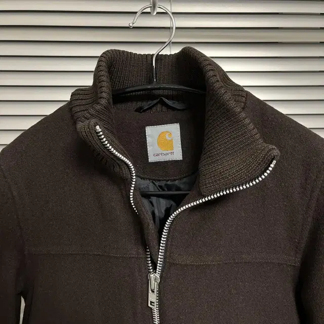 칼하트(CARHARTT) 하이넥 울 짚업 워크 자켓, S