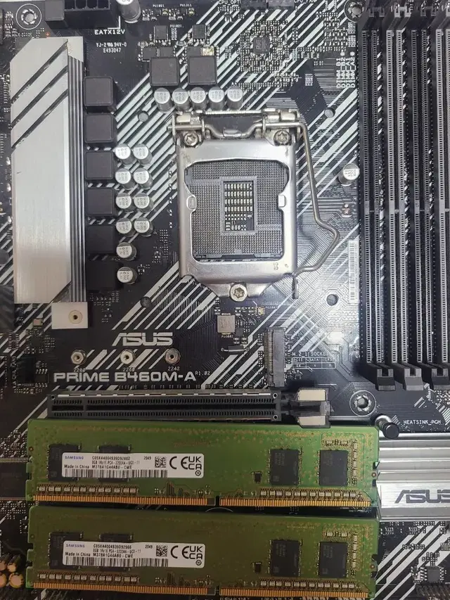 ASUS B460M-A, ddr4 3200 8g x2 판매