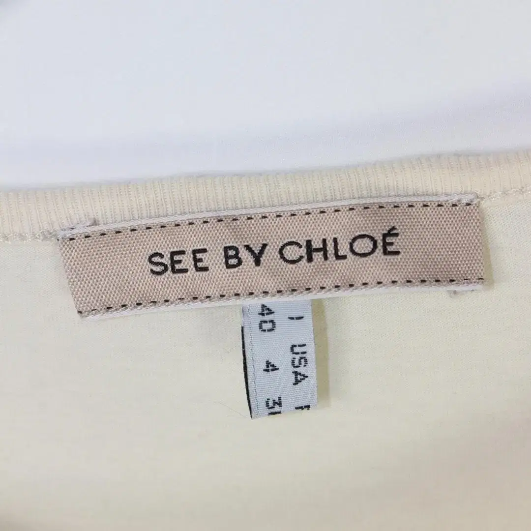 CHLOE (SEE BY CHLOE) 로고 티셔츠 [24032628]