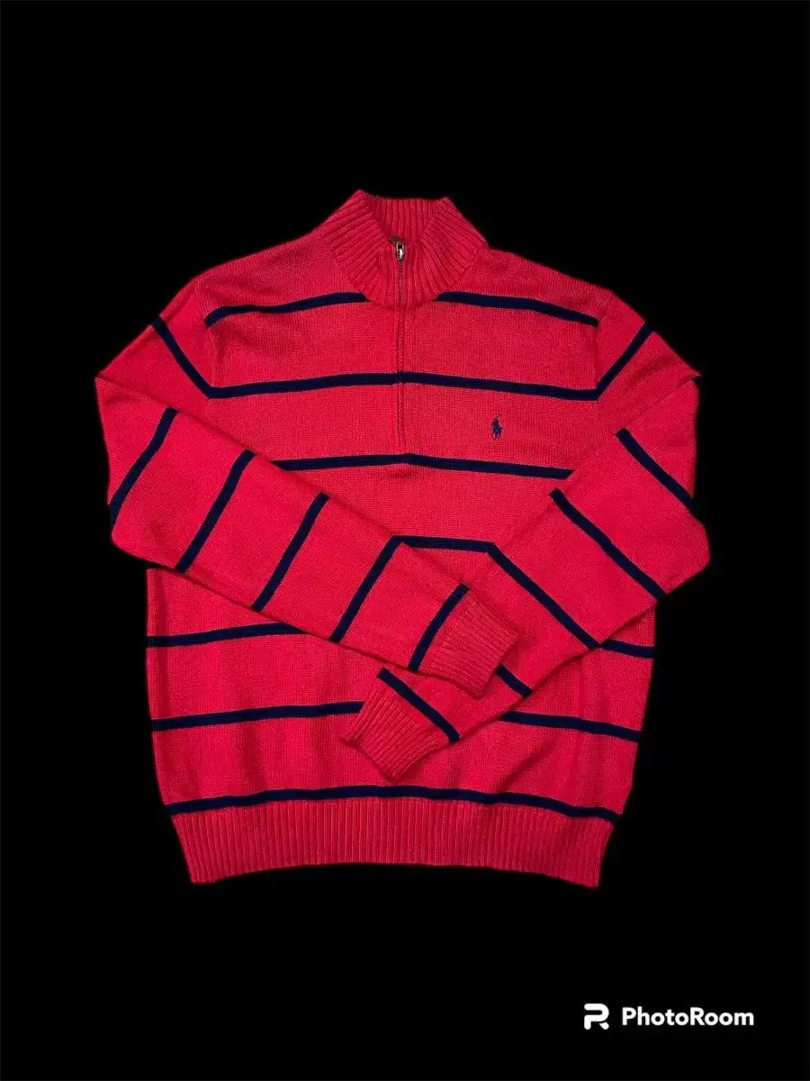 (Free Shipping) Polo Knit Vahn Zip-Up