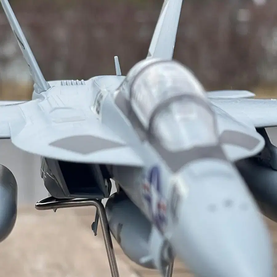 미 해군 F-18 수퍼 호넷 함재기 정밀 모형-완성품