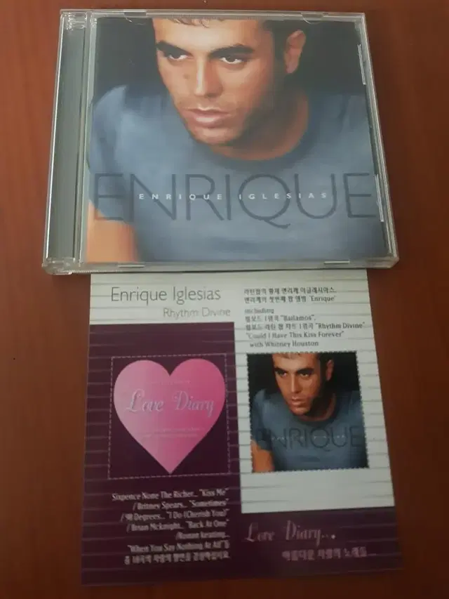 라틴팝씨디 Enrique Iglesias 휘트니휴스턴참여 Popcd팝시디