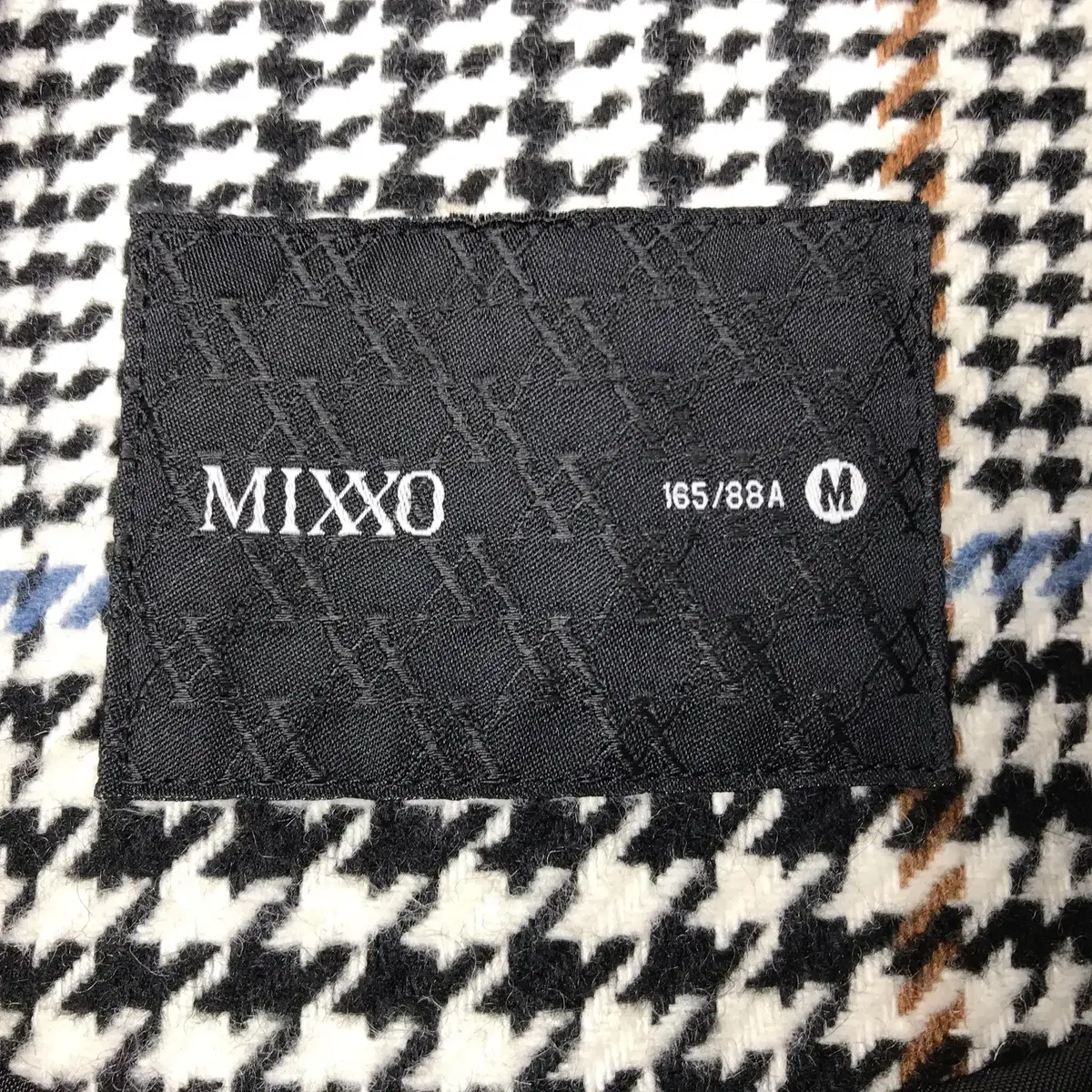 미쏘 MIXXO 체크코트 여성M