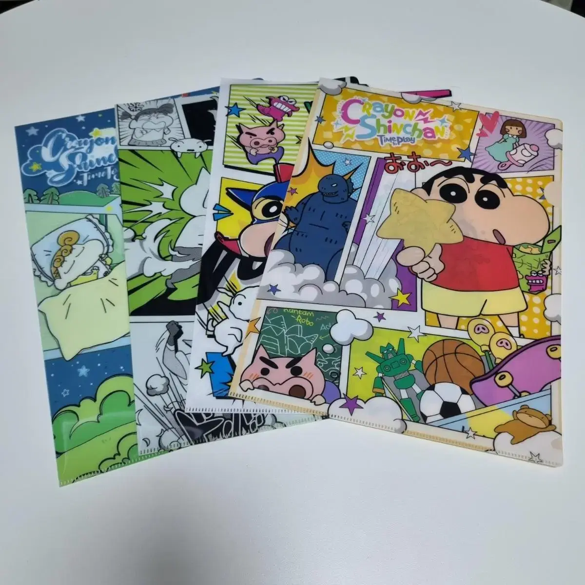 Crayon Shin-chan L-shaped file