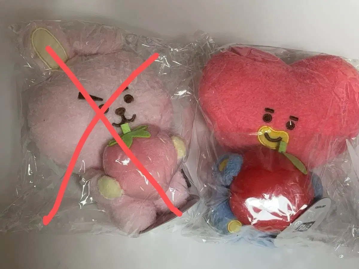 방탄소년단 일본 bt21 후르츠 과일시리즈 m 사이즈 쿠키 타타 양도