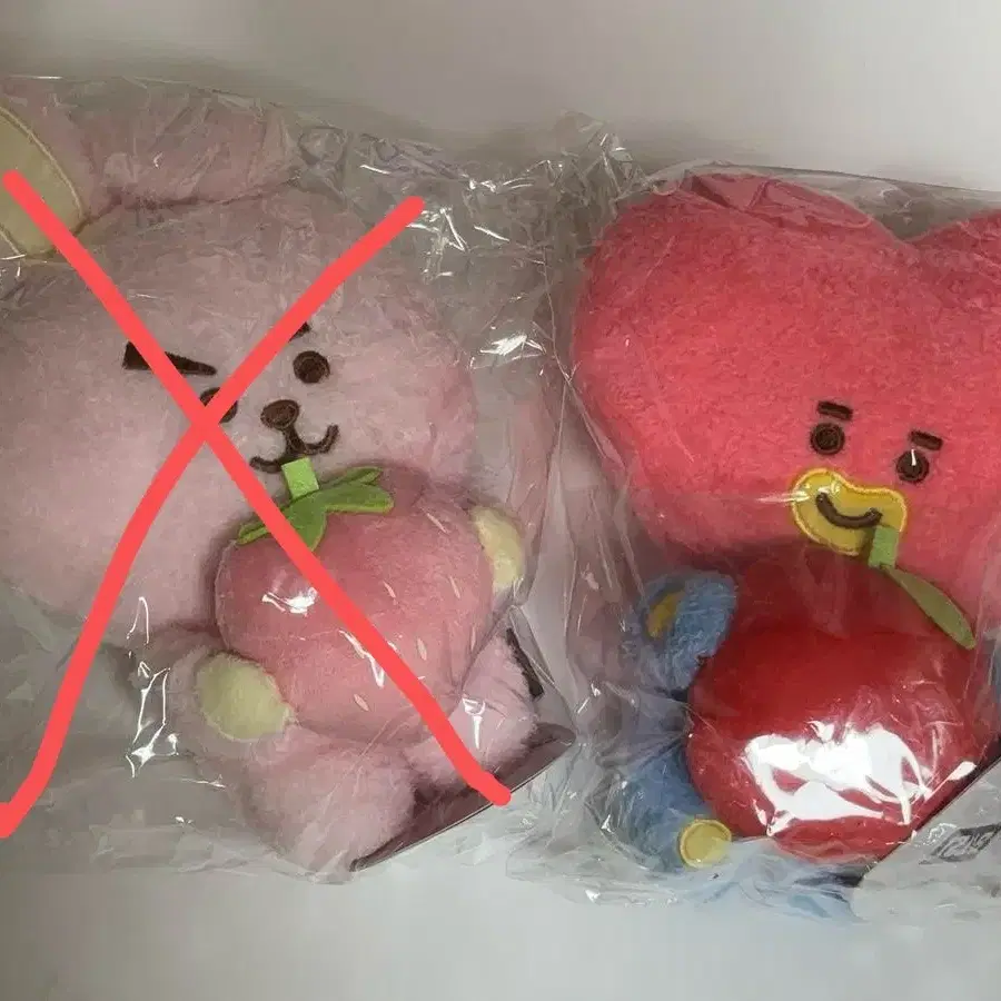 방탄소년단 일본 bt21 후르츠 과일시리즈 m 사이즈 쿠키 타타 양도