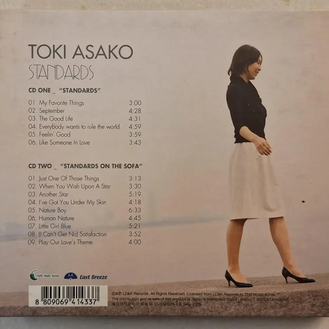 개봉CD/TOKI ASAKO - Standards 2CD