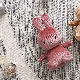 ~9.21까지) 미피 miffy 코듀로이 스파클 23cm 인형 핑크 단품