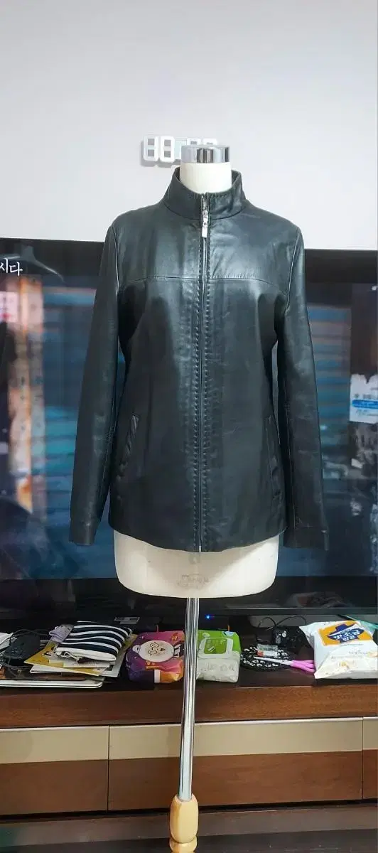 Women's leather jacket