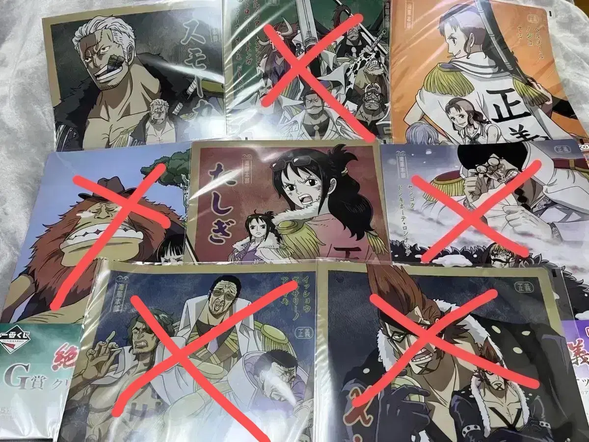 Unsealed) ONEPIECE Clearfiles and stickers