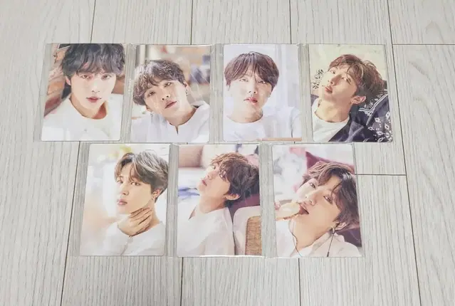 방탄소년단 방탄 오늘 전시회 MD 클립보드 포카 양도 판매