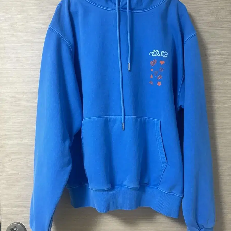 앤더슨벨 후드티 ADSB Hearts Card Hoodie (Blue)