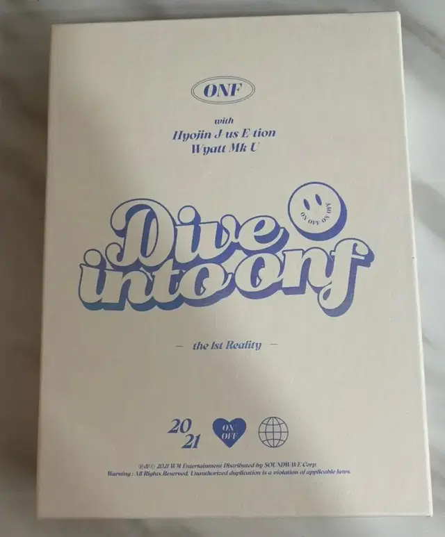 온앤오프 (ONF) DIVE INTO ONF DVD