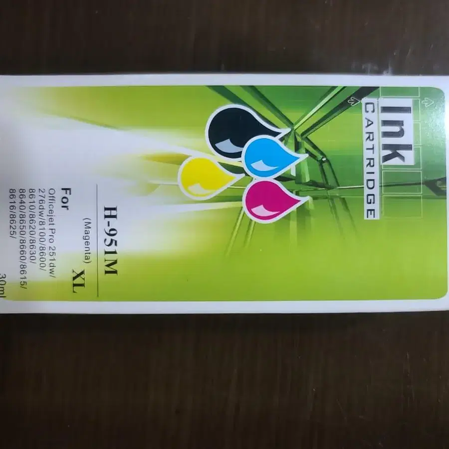 HP  오피스젯  호환용 전용 잉크  30ml  3개