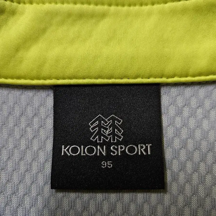 95)KOLON SPORT 코오롱스포츠 윈드스토퍼 반집업긴팔티셔츠