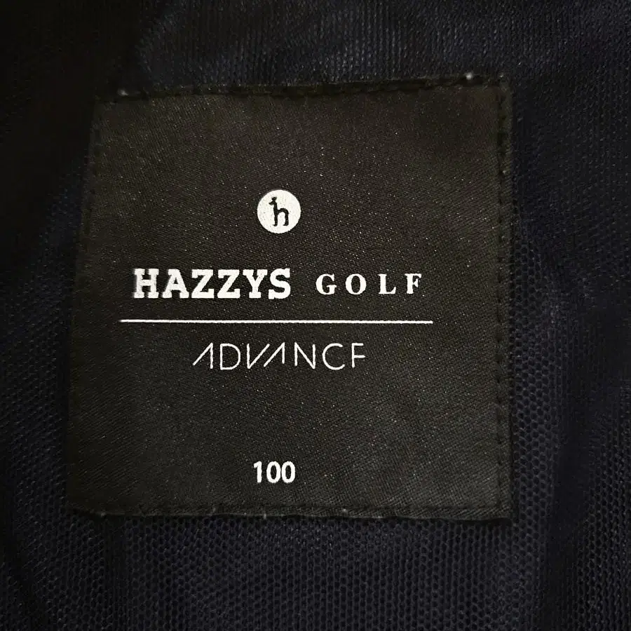 100)HAZZYS GOLF 헤지스골프아노락 반집업 방풍 바람막이