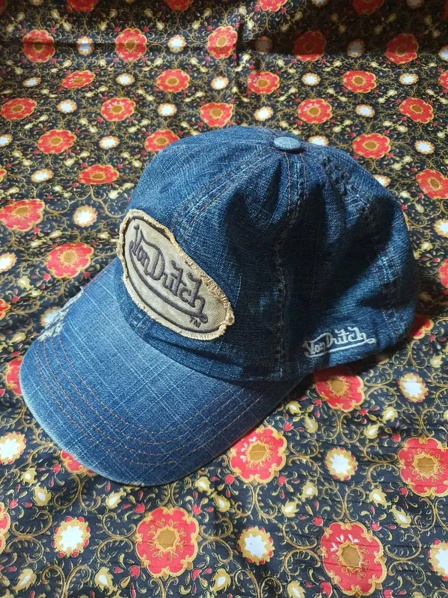 본더치 VON DUTCH. 데님 볼캡.데님스냅백