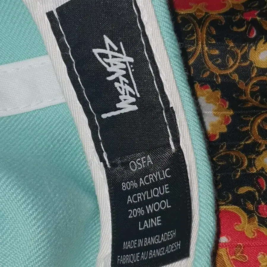 stussy 스투시 플라멩고 스냅백.MINT