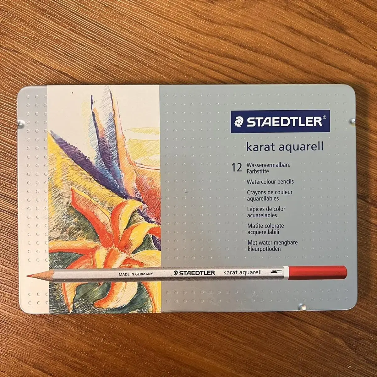 STAEDTLER 스테들러 수채화 색연필 12색