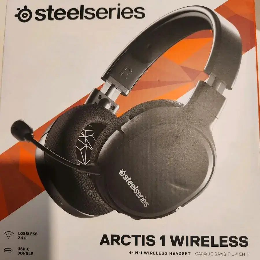 [미개봉] 무선 게이밍 헤드셋(Arctis 1 wireless)