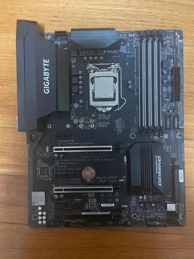 기가바이트 메인보드(GA-Z270X-Ultra Gaming)+CPU(in