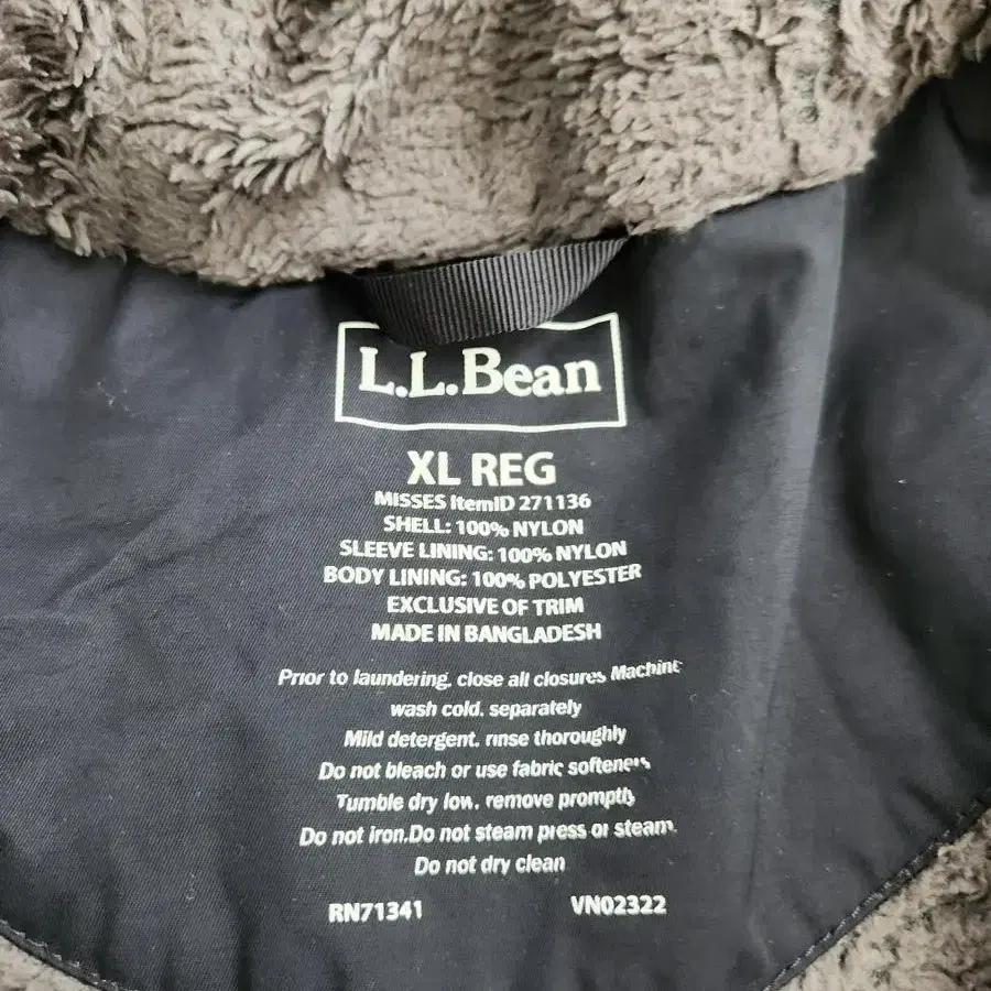 엘엘빈 ll.bean 점퍼 자켓 하자