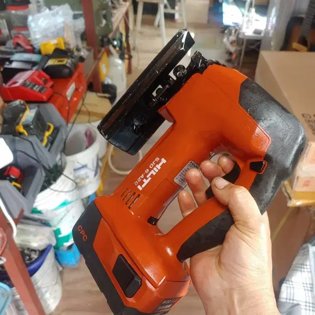 [HILTI]힐티충전직쏘 SJD 6 A22 본체만 명품공구상태최상 개좋음