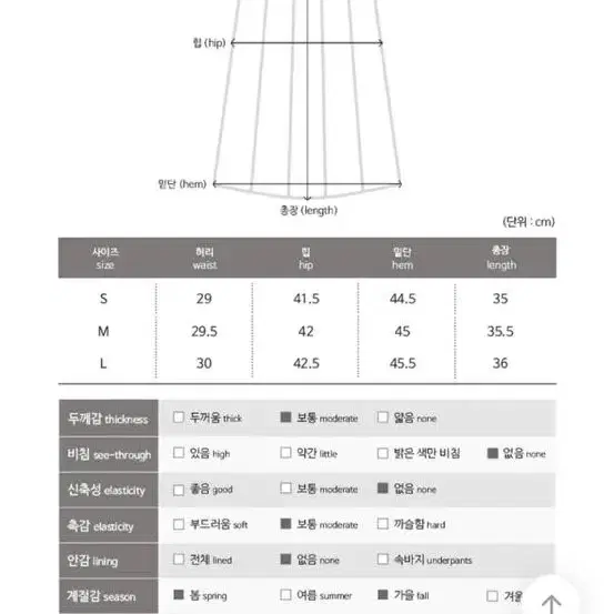 에이블리 미니 스카트 데님치마