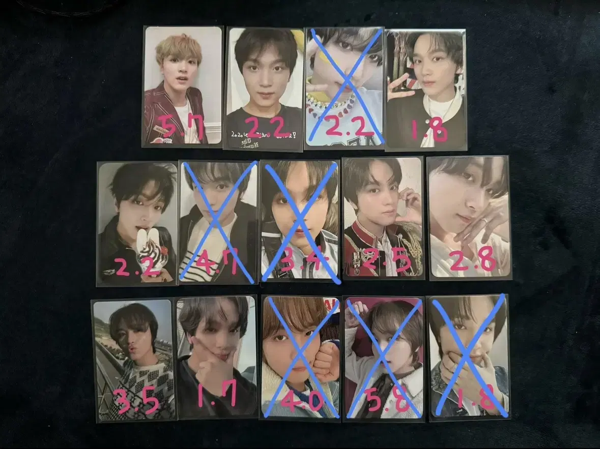 Haechan photocard wts Dream Show 1-4 Everland Star River everline Hello Live L.D.