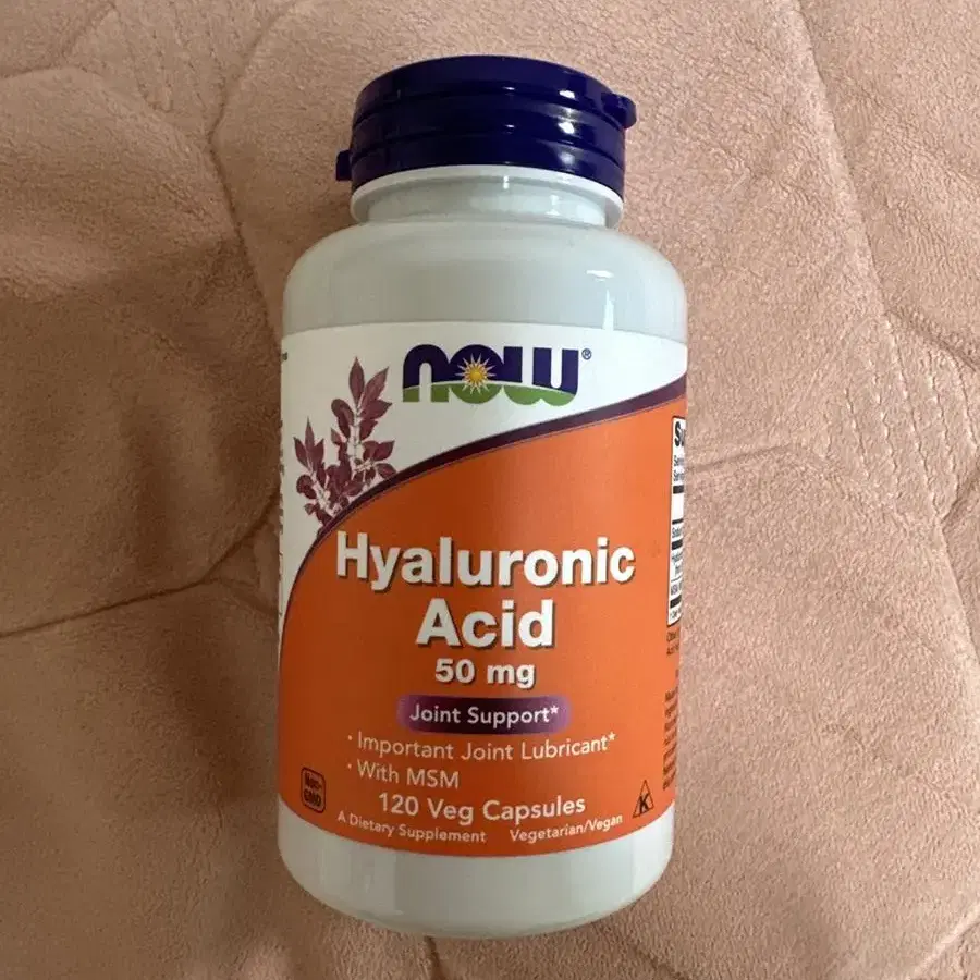 나우푸드 히알루론산 50mg Hyaluronic Acid 120캡슐 [원