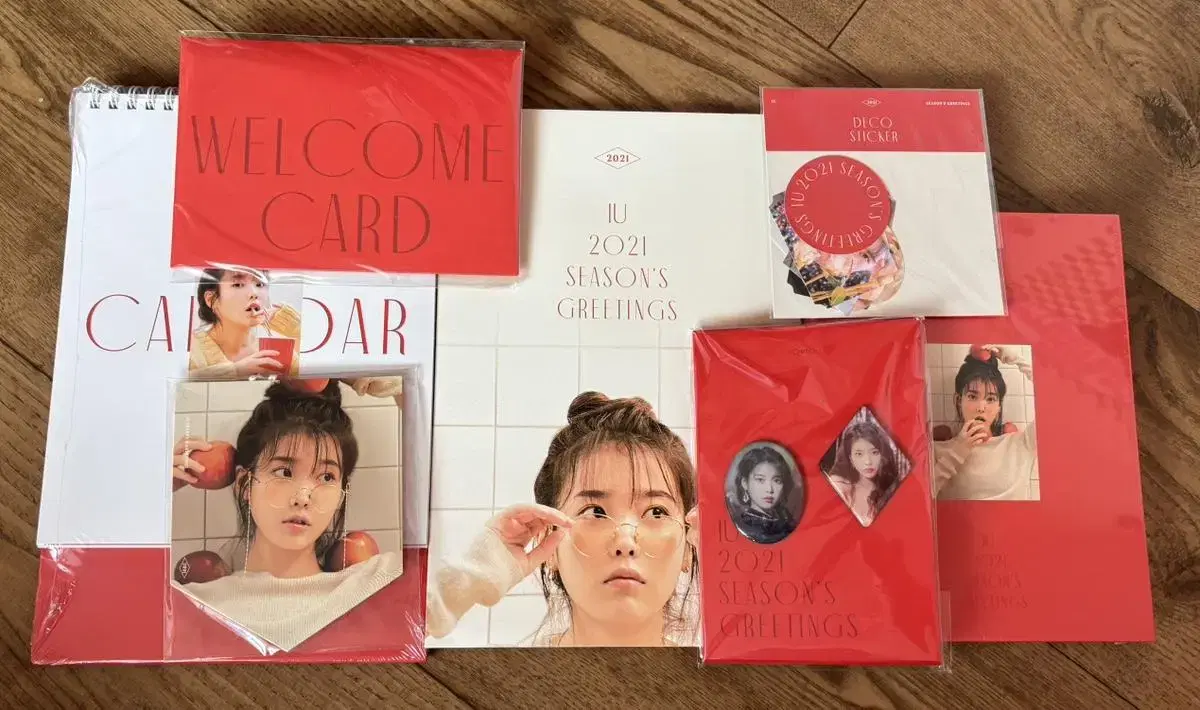 IU 2021 season's greetings All Rights Reserved