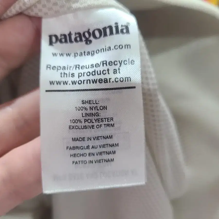 patagonia 파타고니아 배기스자켓