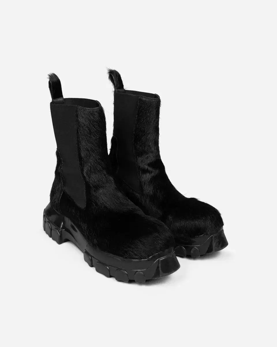 (43)Rick Owens Ponyhair Support Boots