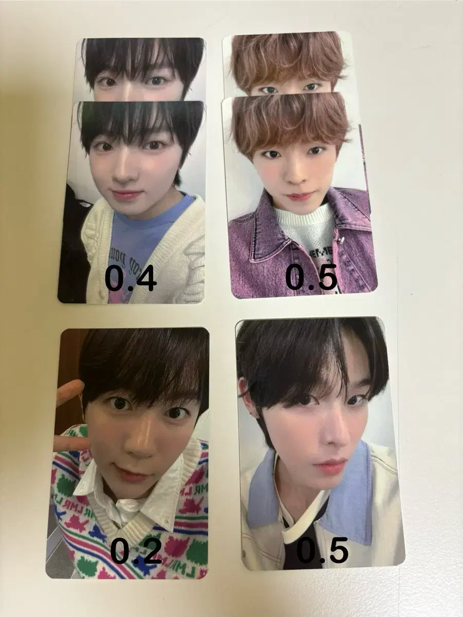 NCT wish musicart 2nd unreleased photocard WTS