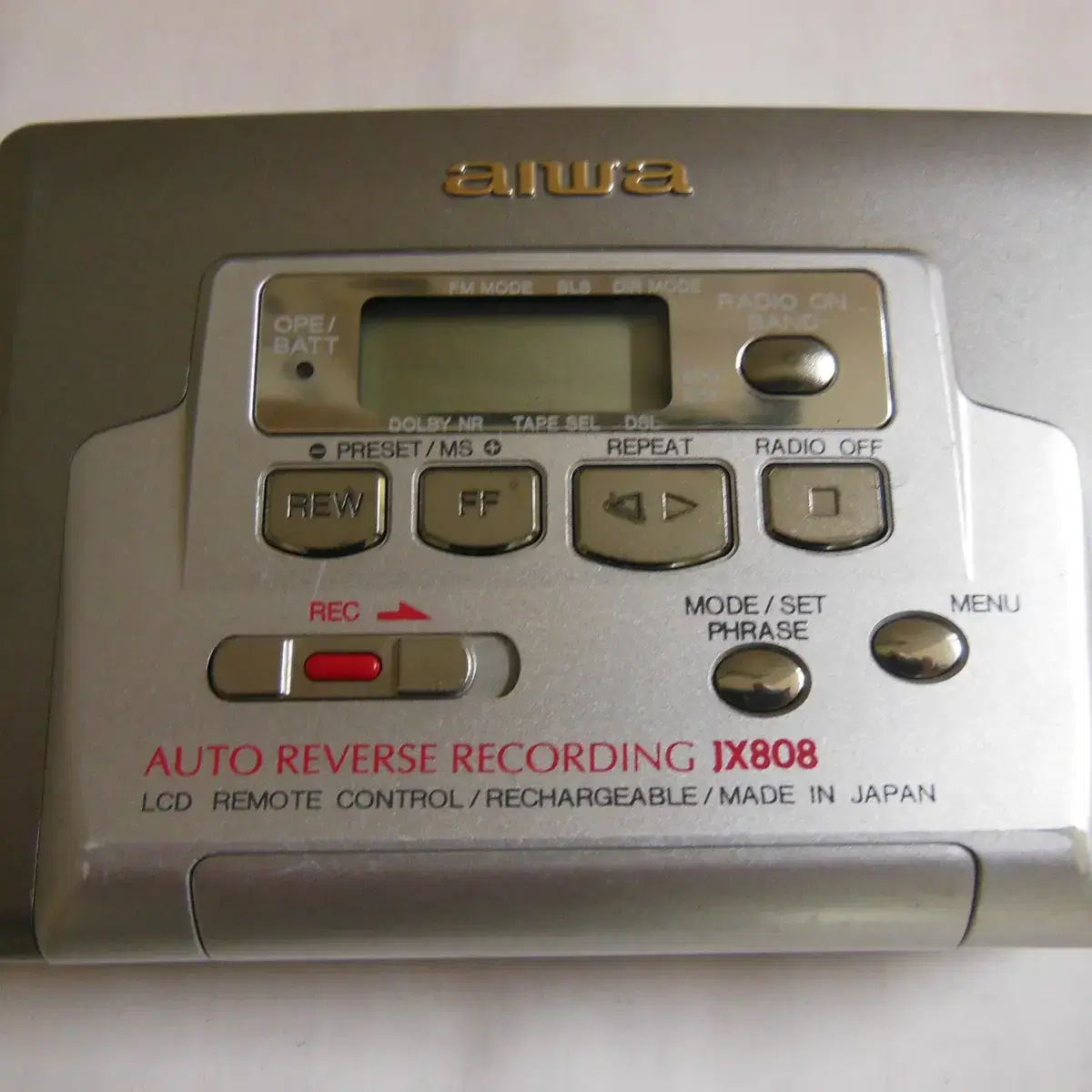 aiwa hs -jx808  워크맨