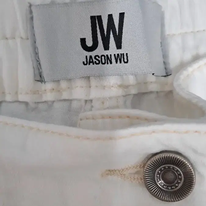 JASON WU 화이트 준 와이드 면바지 pb